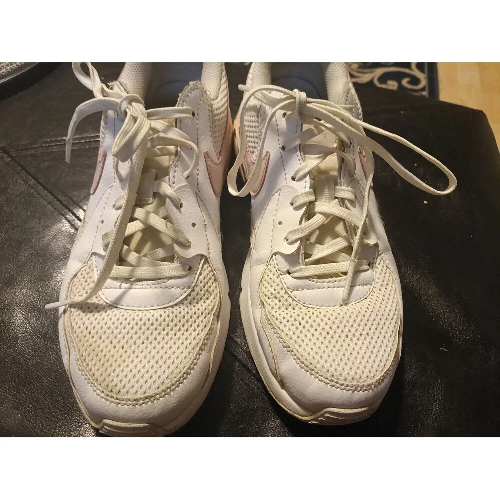 Nike Air Max Excee Womens Size 7.5 White Pink Casual Shoes Sneakers CD5432-117